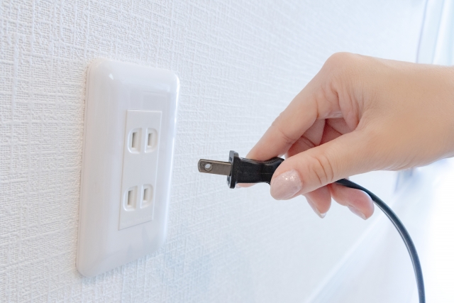 トラッキング防止コンセント