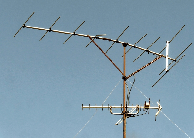 テレビアンテナ取付